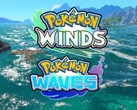 Ocean and islands seen in Pokémon Winds and Waves