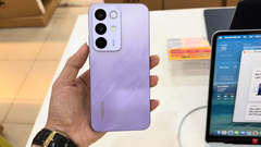 Realme C85 Pro in purple (Image Source: LVN Rv on YouTube)