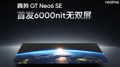 Realme shares screen specs of GT Neo6 SE (Image source: Realme)