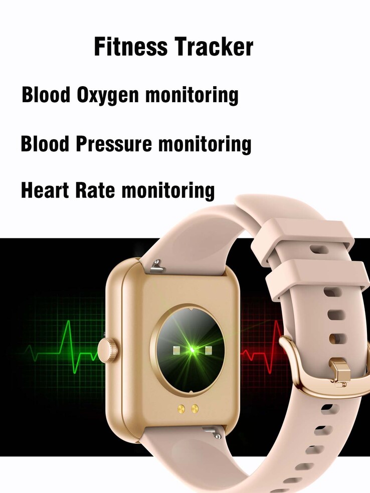 The SENBONO smartwatch supposedly has blood pressure and heart rate monitors. (Image source: SENBONO)