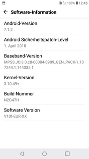 LG K9 software