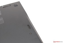 The Swift 7’s downward-firing speakers