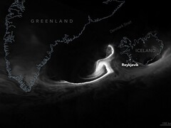 The image captured by NASA