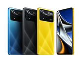 The POCO X4 Pro 5G in its three colourways. (Image source: Xiaomi)