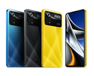 The POCO X4 Pro 5G in its three colourways. (Image source: Xiaomi)