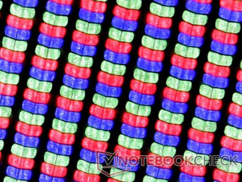 RGB subpixel array (176 PPI)