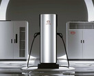 BYD aims to have a network of 4,000 1MW EV charging stations in the near future. (Image source: BYD/Weibo)