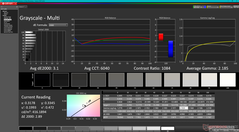 Grayscale before calibration