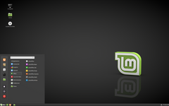 Linux Mint 18.3 running the Cinnamon desktop environment. (Source: Linux Mint)
