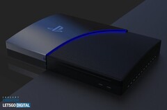 PS5 design by Concept Creator. (Image source: LetsGoDigital)