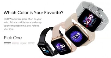 Dizo launches its Watch 2 with a range of color options. (Source: Dizo via Flipkart)