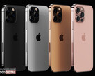 Just like the iPhone 12 Pro, the iPhone 13 Pro will supposedly be released in four different colors (Image: Letsgodigital)