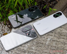 The Xiaomi Poco F7 in its three launch colours. (Image source: Notebookcheck)