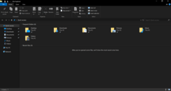 Microsoft has introduced a dark theme to File Explorer. (Source: Microsoft)