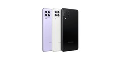 The Galaxy M22 might just look like this. (Source: Samsung)
