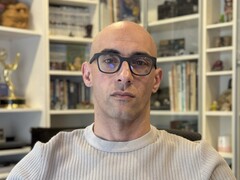 The Brilliant Labs Halo AI glasses use a 0.2-inch tiny microOLED display (Image source: Brilliant Labs)