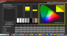 CalMAN: ColorChecker (calibrated)