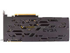 EVGA GeForce RTX 2080 XC Ultra - Back. (Source: Videocardz)