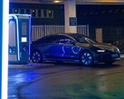 A Hyundai EV charging at modern charging station (Image source: Yrka Pictured via Unsplash; cropped)