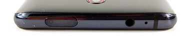 Top side: pop-up camera, 3.5 mm jack, microphone