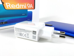modular 10-Watt charger of the Redmi 9A