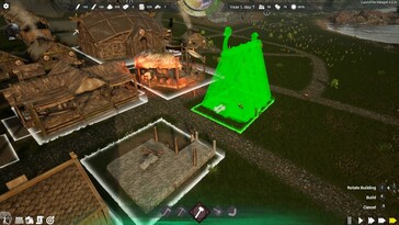 An image showing the location of a building in Land of the Vikings.