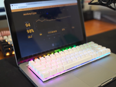 Here's what a MacBook Pro looks like with a mechanical keyboard