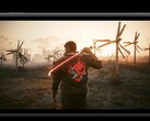 A depiction of the Nintendo Switch 2 playing Cyberpunk 2077 (image source: CD Projekt Red)