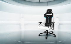 Beware: The 60.63-pound Alienware S5000 gaming chair requires assembly. (Source: Dell) Beware: The 60.63-pound Alienware S5000 gaming chair requires assembly. (Source: Dell)