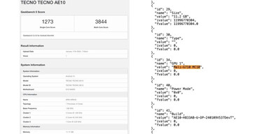 ...and Geekbench databases ahead of its launch. (Source: Camera FV-5, Geekbench via MySmartPrice)
