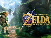 The Legend of Zelda: Ocarina of Time remake official promotional art.