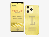 The Trump T1 Phone isn't "Made in USA" as previously advertised. (Image source: Trump Mobile)