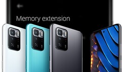 The POCO X3 GT will be able to utilize the Xiaomi memory extension feature. (Image source: POCO/@kacskrz - edited)