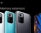 The POCO X3 GT will be able to utilize the Xiaomi memory extension feature. (Image source: POCO/@kacskrz - edited)