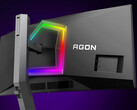 AOC equips the AGP346UCSD with 8 W stereo speakers and rear-facing RGB lighting.