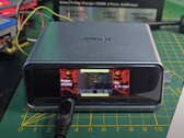 The Anker Prime fast charger runs Doom pretty well, which is hardly a surprise. (Image source: Aaron Christophel via YouTube)