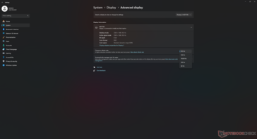 165 Hz refresh rate if HDR is off. If HDR is on, then refresh rate is limited to 144 Hz
