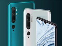 The Mi Note 10 and Mi Note 10 Pro are still yet to receive Android 10. (Image source: Xiaomi)