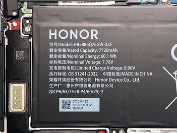 Battery information