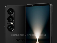 The Xperia 1 VII has a few mysterious sensors above its periscope zoom camera. (Image source: OnLeaks &amp; XpertPick)