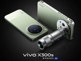 A shot of the Vivo X300s with its official teleconverter accessory attached.