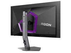 The AOC AG276QKD has customizable RGB lighting on the back that adds to the &#039;gamer&#039; aesthetic. (Image source: AOC)