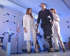 Rehab Technologies TWIN exoskeleton assists in rehabilitation of stroke and spinal cord injury patients. (Source: Rehab Technologies on YouTube)