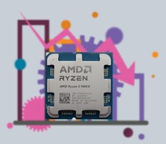 AMD Ryzen 9000 CPU lineup currently has four processors. (Image source: Notebookcheck, Pixabay, edited)