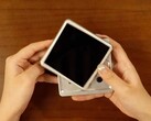 The latest retro handheld from Anbernic rotates the display to expose the buttons.