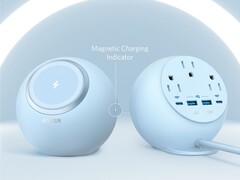 The Anker 637 Magnetic Charging Station (MagGo) has eight outputs. (Image source: Anker)
