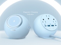 The Anker 637 Magnetic Charging Station (MagGo) has eight outputs. (Image source: Anker)