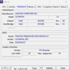 CPU-Z: Mainboard