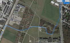 GPS test: ASUS ROG Phone – Cycling through a grove