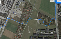 GPS test: Garmin Edge 520 – Wooded area
